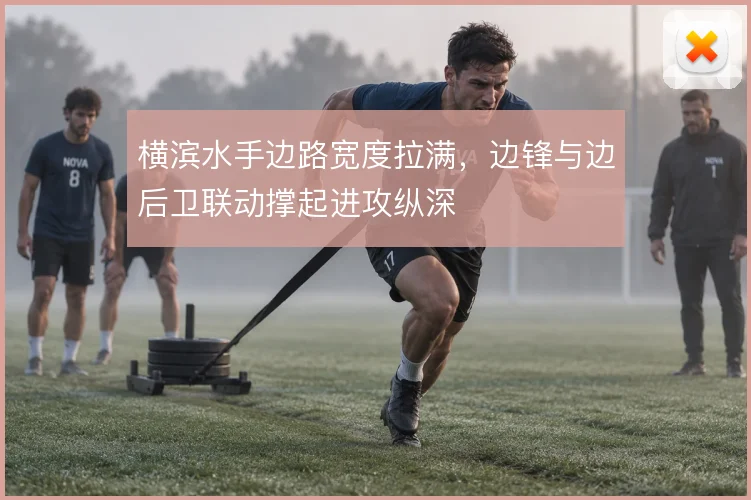 横滨水手边路宽度拉满，边锋与边后卫联动撑起进攻纵深