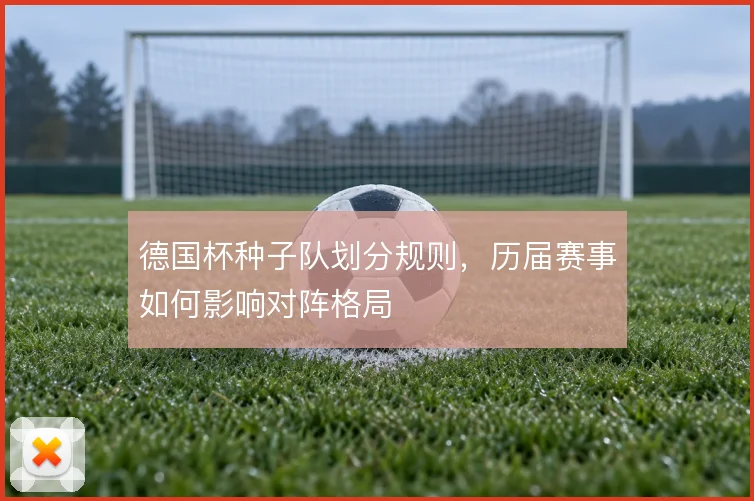 德国杯种子队划分规则,历届赛事如何影响对阵格局